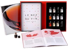 Rødvinssættet fra le Nez du Vin hjælper dig med at blive bedre til at dufte og smage på vin